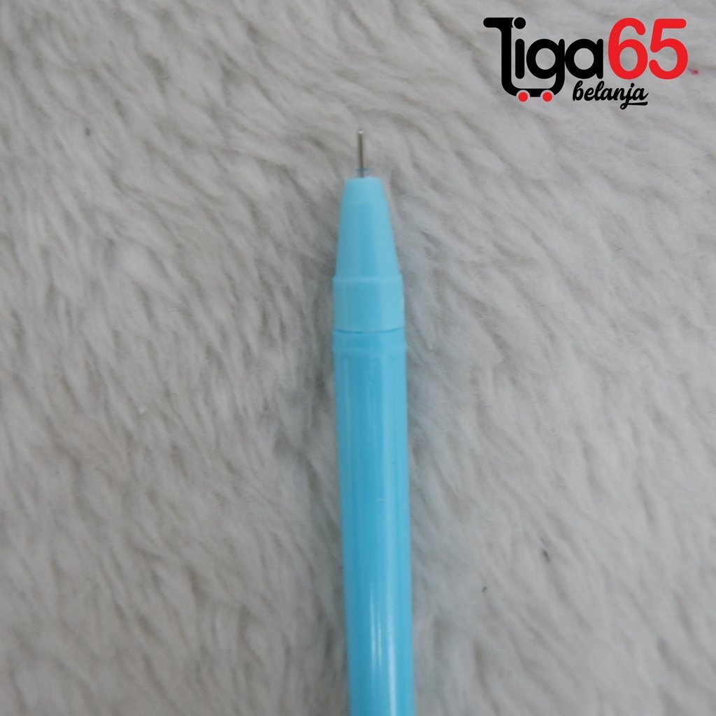 365 GEL PEN #41156 Pulpen Gel Bahan Rubber Karakter Fancy