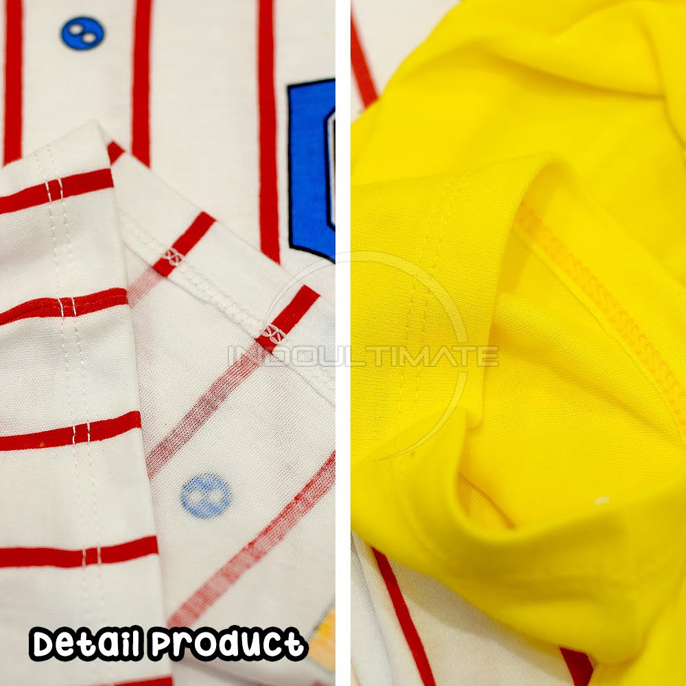 Katun Tebal Setelan Baju Pendek Anak Bayi Celana Kaos Pakaian Atasan Bayi cowok cewek SBJ-060
