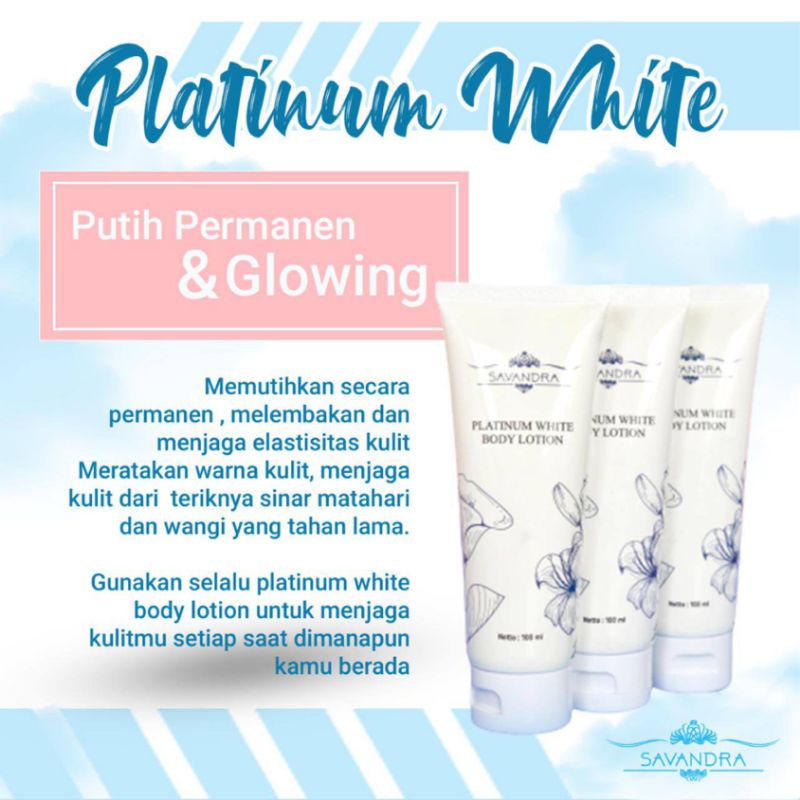 Savandra Platinum Body Lotion