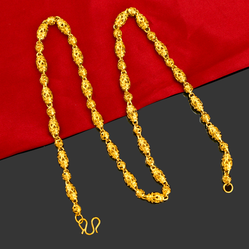 Kalung Rantai Emas Asli Kadar 375 Panjang 60Cm Tebal 7Mm Berat 47G Untuk Pria