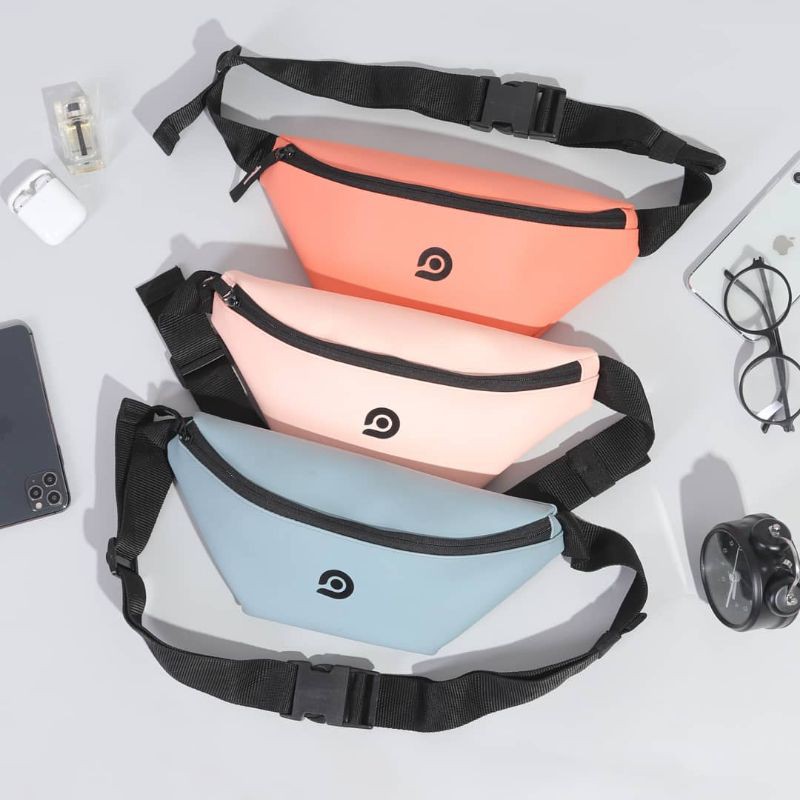 WaistBag/Tas Slempang Unisex Pria dan Wanita Murah Original Kekinian - Axcez