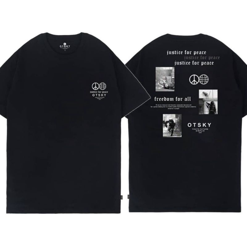 kaos otsky origin || Otsky distro pria wanita #otsky hitam