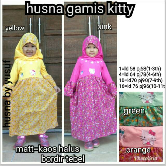 Husna.gamis kitty
