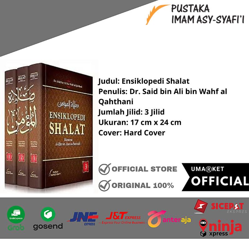 Ensiklopedi Shalat Lengkap 1 Set 3 Jilid Pustaka Imam Syafii / Ensiklopedi Sholat