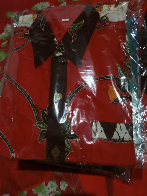 Hem Kemeja Atasan Batik Anak Cowok Laki-laki Naura Madura