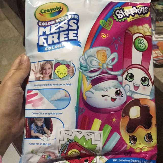 

Shopkins - Color Wonder Mess Free