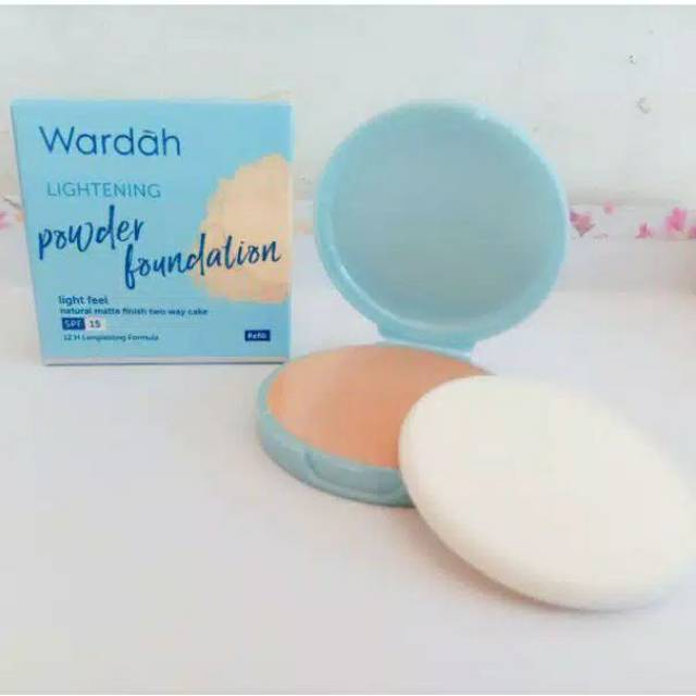 ☃Cutezz_Ching1☃Wardah Refill Lightening Powder Foundation Light Feel