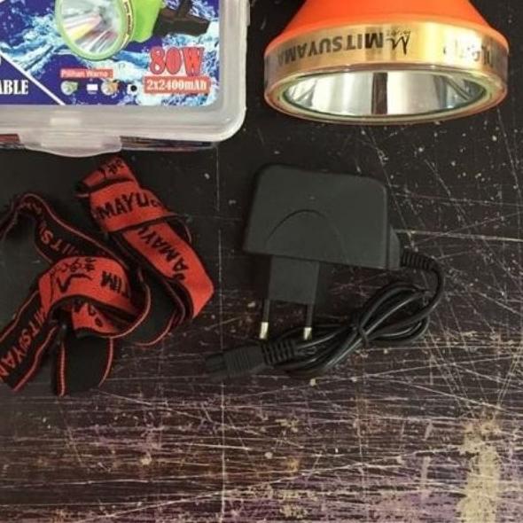 ☉ Senter Kepala Selam / Senter Kepala Diving / Headlamp Selam MITSUYAMA MS -216 ←