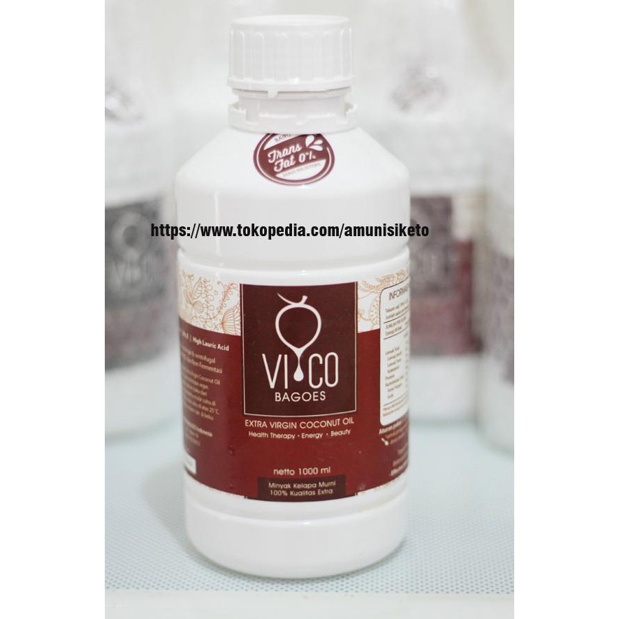 

VCO VIRGIN COCONUT OIL VICO BAGOES 1 LITER