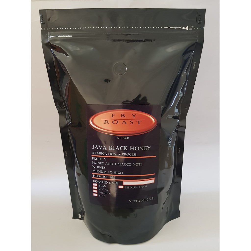 

KOPI ARABIKA JAVA BLACK HONEY 1 KG BIJI DAN BUBUK Terbaik