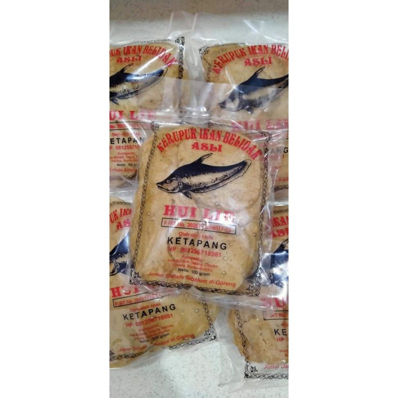 

Krupuk ikan belidak