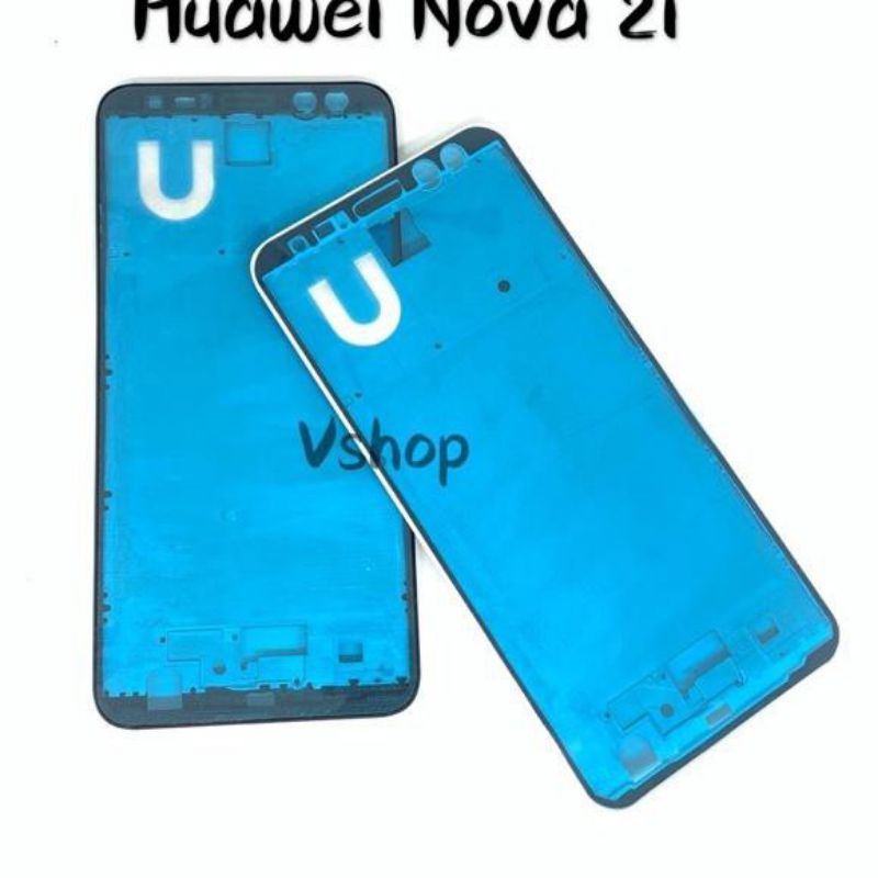 FRAME TULANG TENGAH LCD BEZZEL BAZEL MIDDLE HUAWEI NOVA 2i MATE 10 LITE ORIGINAL