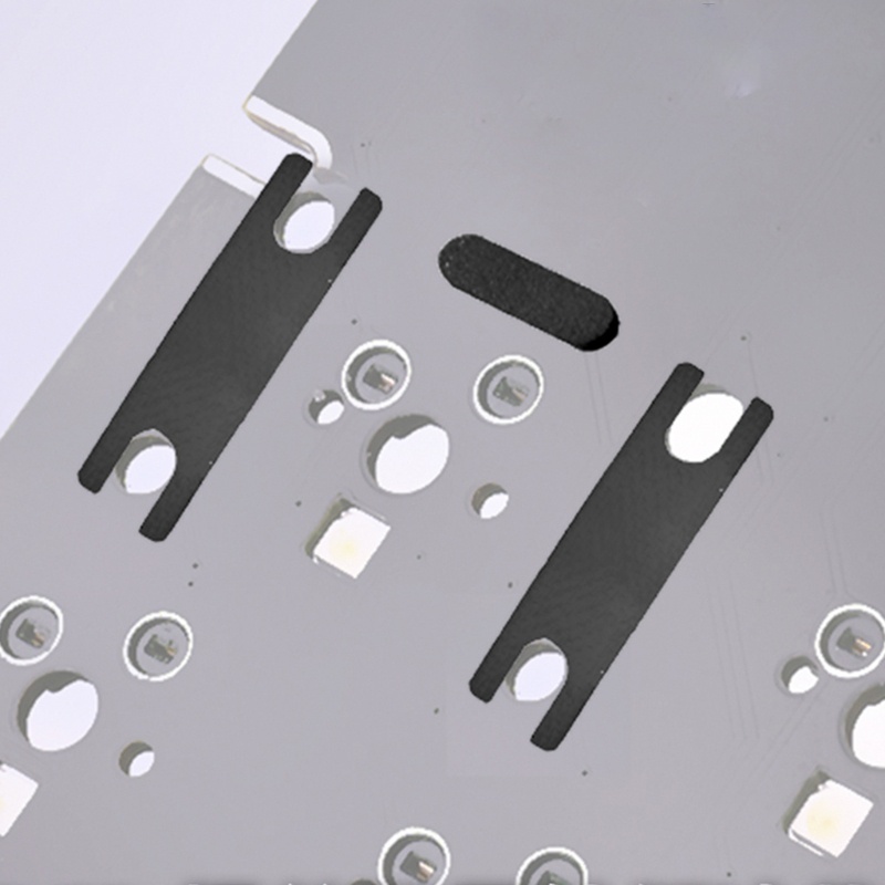 Btsg PCB Stabilizer Gasket PTFE/Silica Gel Switch Film Pads Untuk Keyboard Mekanik