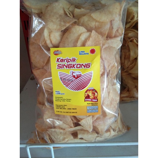 Keripik singkong linamajaya 500 g