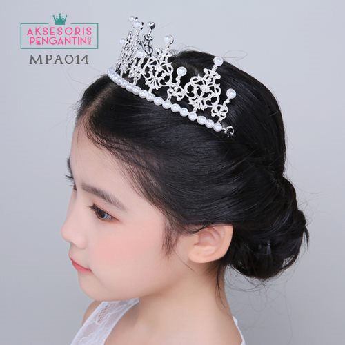 [LIMITED STOK]  SET MAHKOTA CROWN RAMBUT PESTA ANAK WANITA MPA014