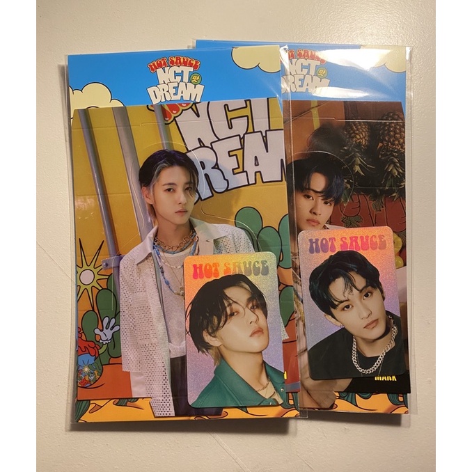 holo standee hot sauce mark haechan