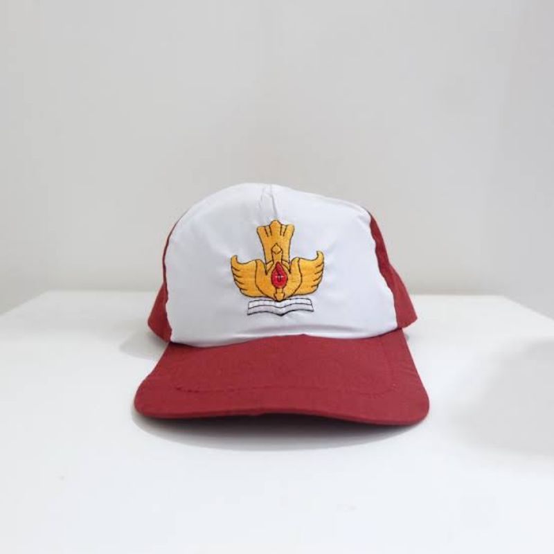topi merah putih SD • TOPI SEKOLAH DASAR TOPI anak SD
