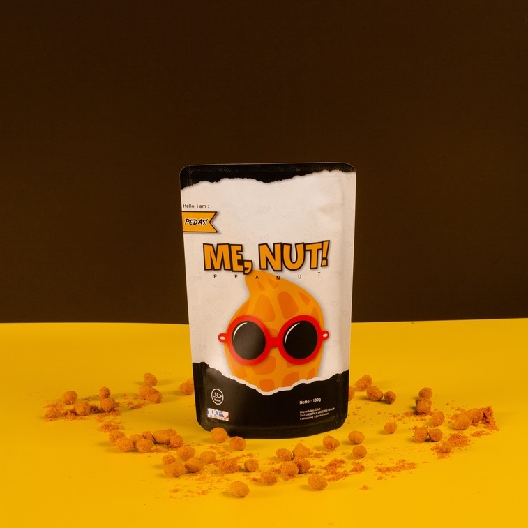 

Cemilan Kacang Telur Rasa-rasa by Me, Nut! Peanut - Rasa Pedas!