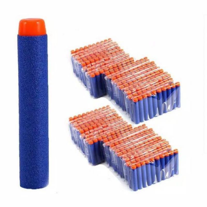 PELURU NERF BULLET SOFT BUSA AMMO REFIL 