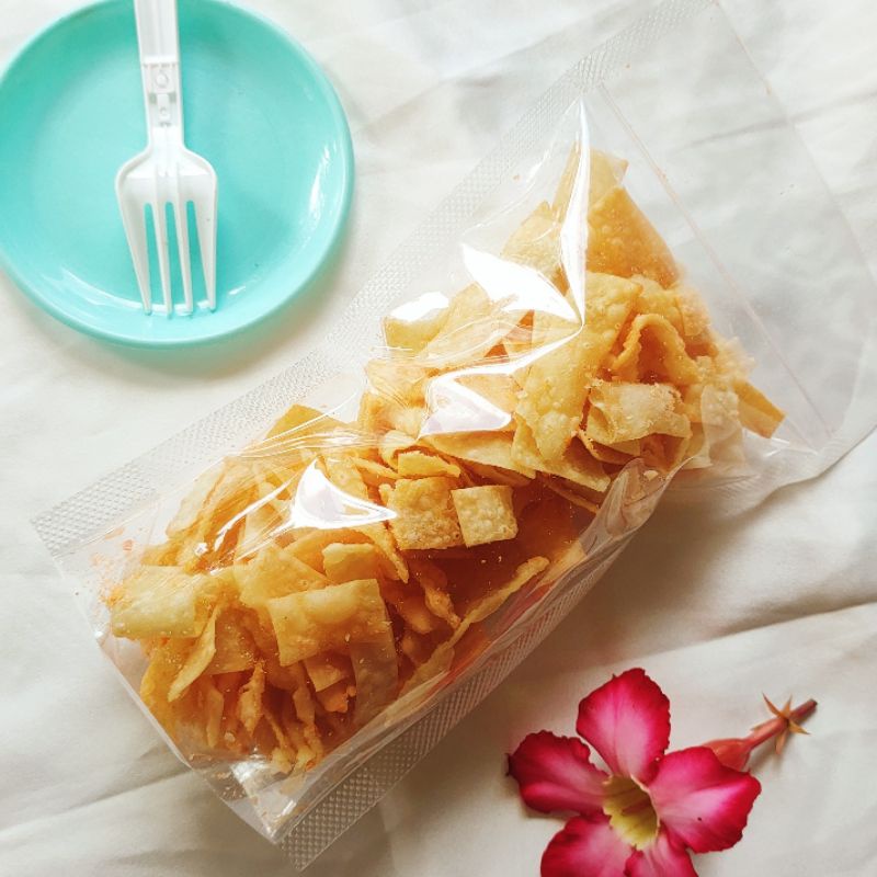 

Snack Enak murah (kripik pangsit)