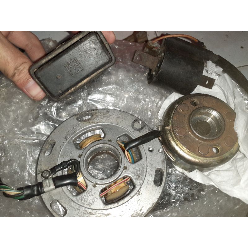 pengapian yz 125 mulus original copotan motor