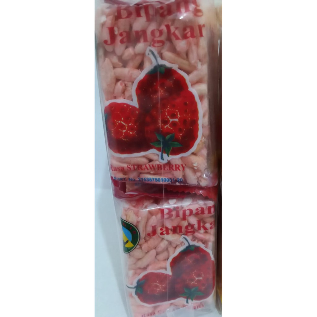 

Jangkar Bipang Pasuruan Rasa Strawberry 10pcs X 10g