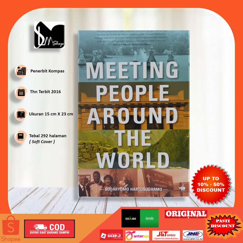 Buku MEETING PEOPLE AROUND THE WORLD | Sudaryomo Hartosudarmo