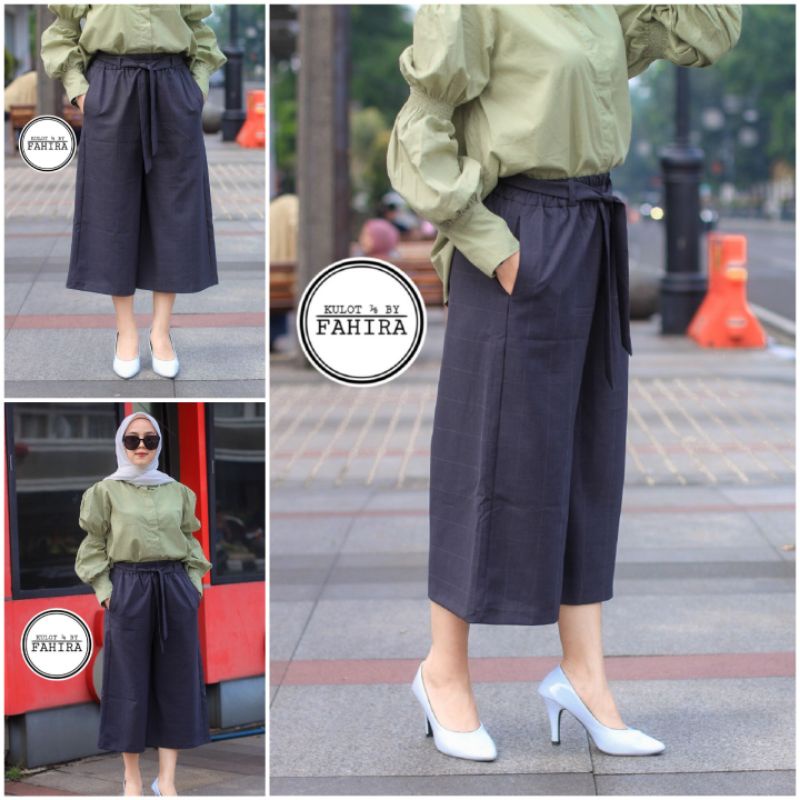 KULOT FAHIRA/KULOT WANITA 7/8 Kulot LINEN