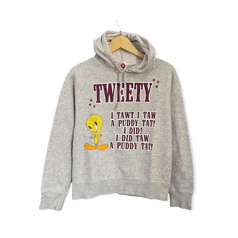 hoodie Tweety , barang second dan murah