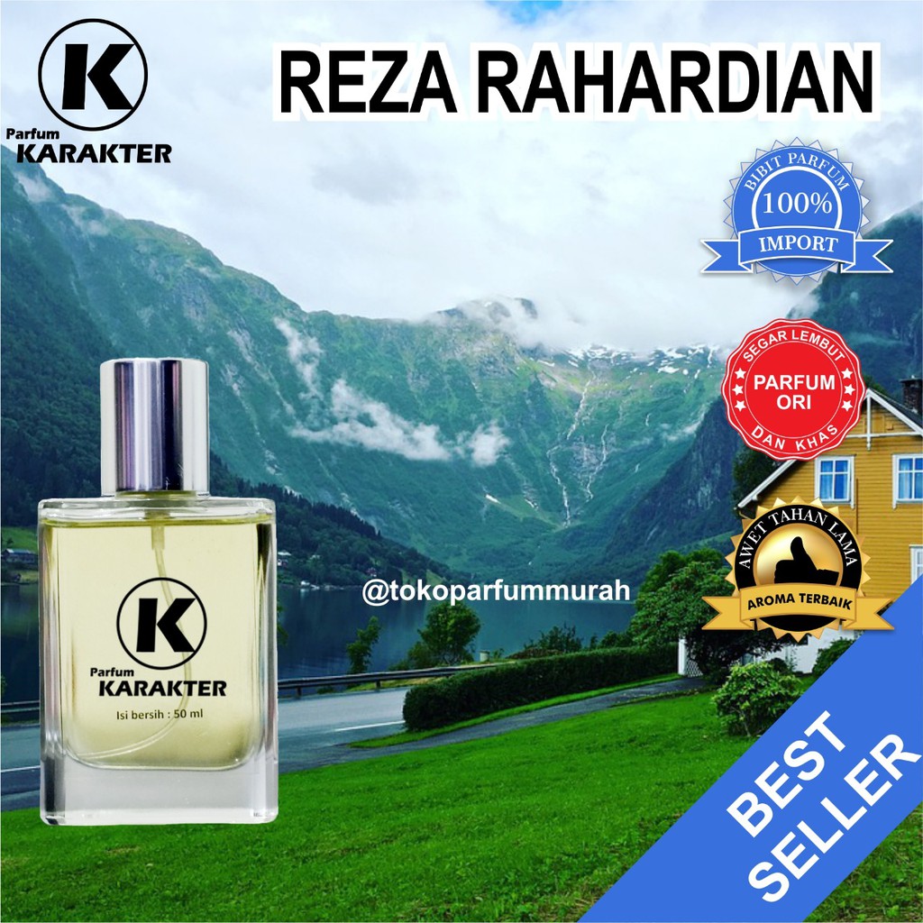 Bisa Cod | Parfum Cowok Reza Rahardian  Bibit Parfum Import Wangi &amp; Tahan Lama  kemasan 30ml