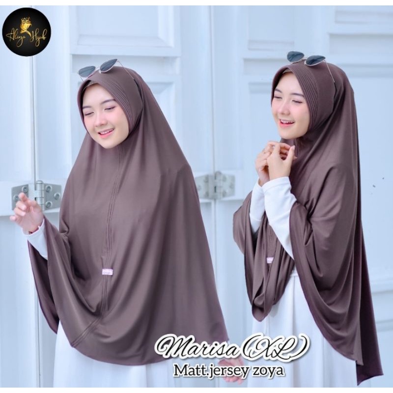 HIJAB SYAR I/ HIJAB JUMBO/JILBAB JERSEY XL (JUMBO)