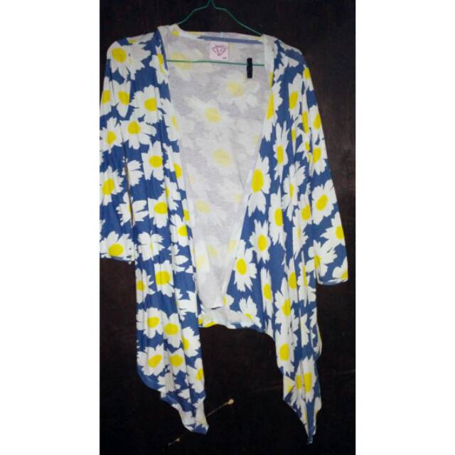 CARDIGAN SUNFLOWER MURAH + 1 hijab