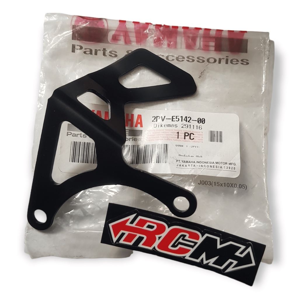 GUIDE STAY BESI BREKET BRACKET BAK KOPLING BLOK KANAN BLOCK RIGHT MXKING MX KING CATALOG NO 15 ORI ORIGINAL YAMAHA YGP ASLI 2PV-E5142-00