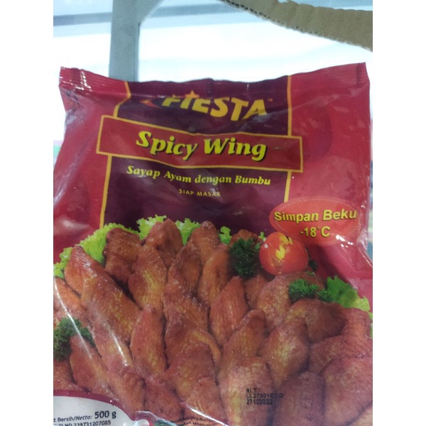 

Fiesta Spicy Wing 500 gr