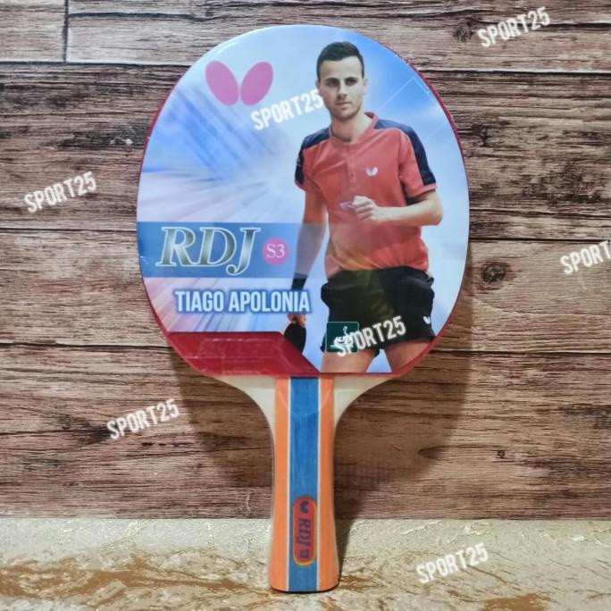 Bat / Bet Pingpong Butterfly Rdj S3 Original Kode 864