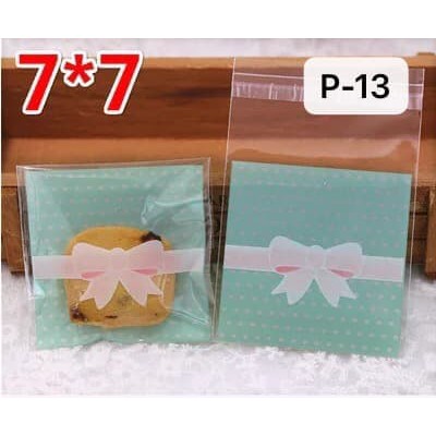 

bungkus kue cake permen kado COOKIES BAG / PLASTIK COOKIES 7x10 P-22