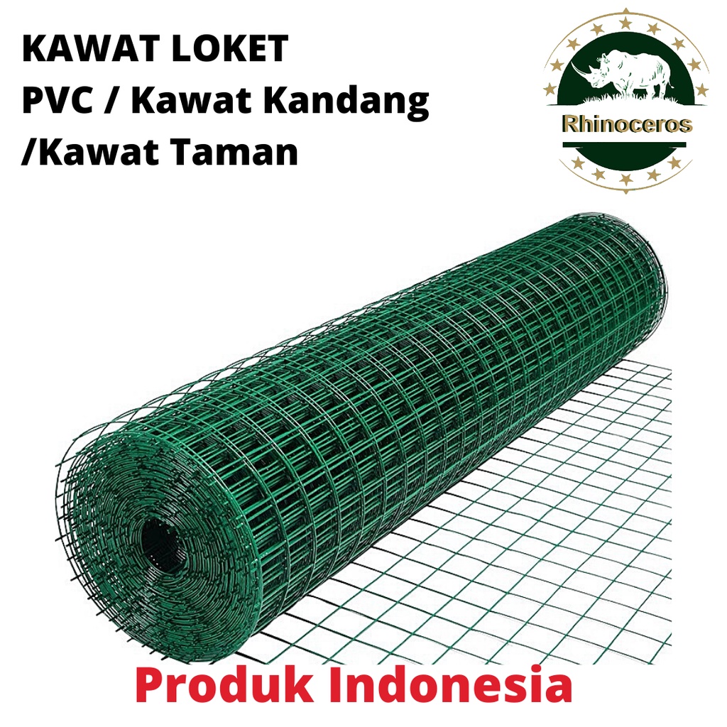 Kawat Ayam Loket PVC Kawat Hijau Kawat Ayakan Ram Kawat Kandang