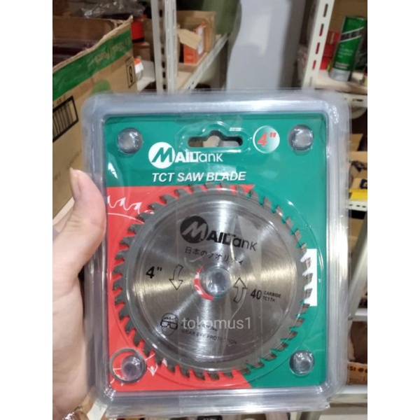 Mata Gerinda Potong Gergaji Kayu 40T Circular Saw 4 Inch