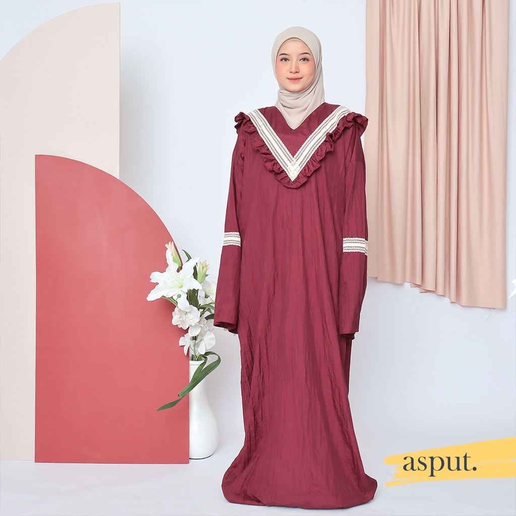 ASPUT - New Rustic Mukena Abaya Traveling Parasut