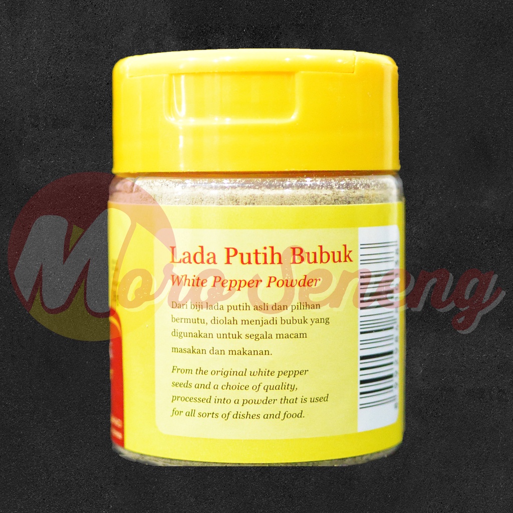 Lada Putih Bubuk Kupu Kupu White Pepper Powder Koepoe Koepoe