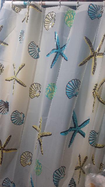 Paket Tiang Tirai + Tirai Kamar Mandi Promo