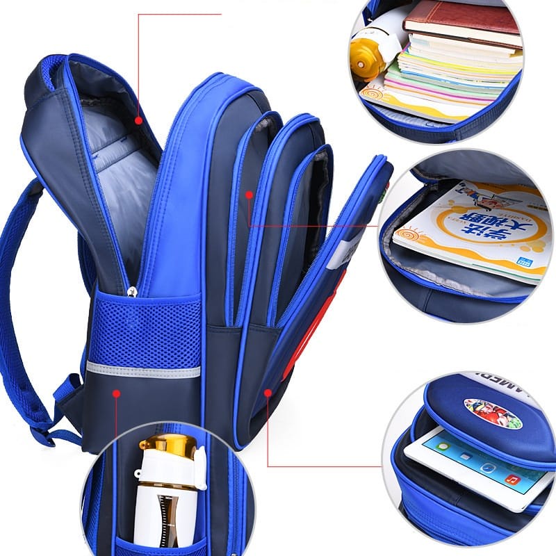 Tas Sekolah Anak SD Embos Import Premium