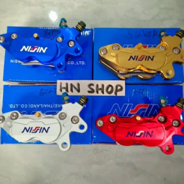 Kaliper nissin 4 piston big kanan