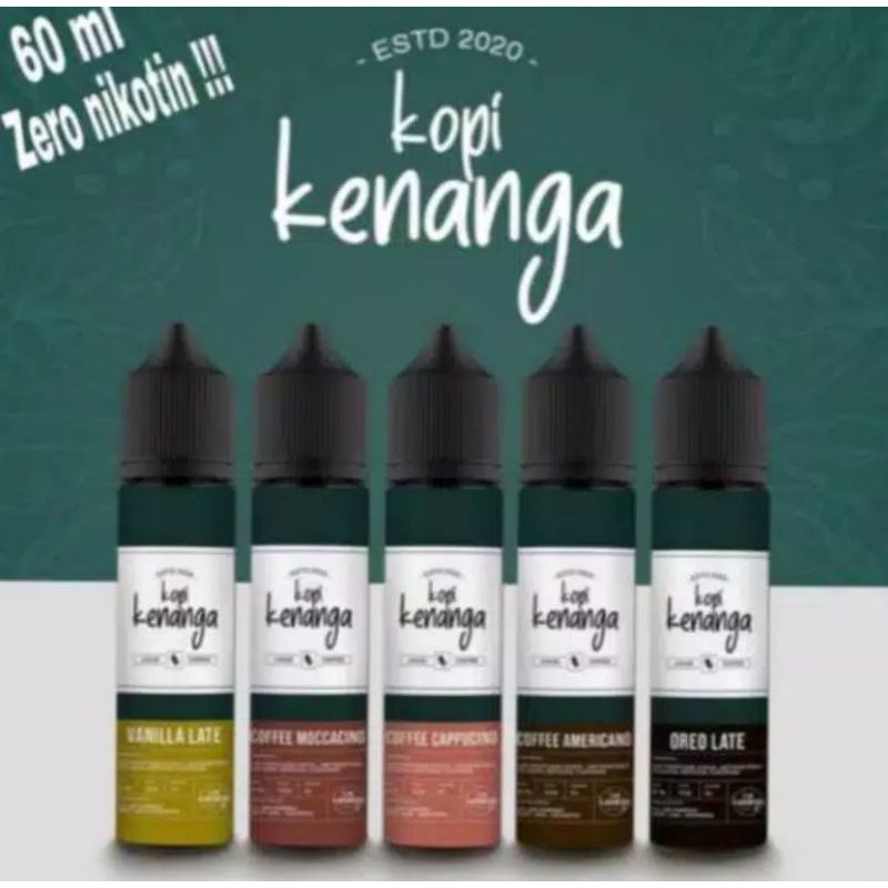 LIQUA VAPOOR VAPEE RASA KOPI KENANGA ISI 60ML