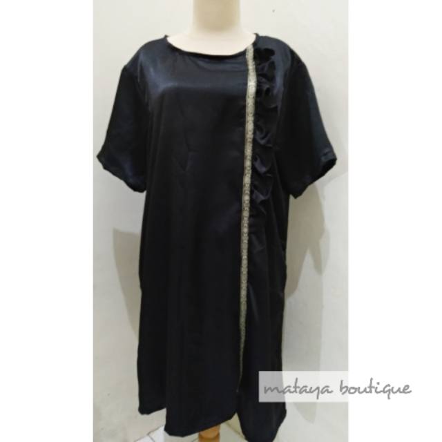 Dress jumbo bahan satin bridal