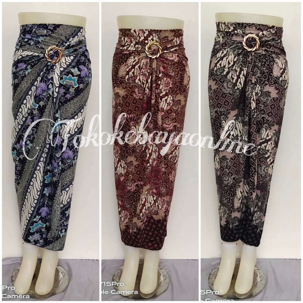ROK LILIT INSTAN JEIVA REMPEL MAXI BATIK WANITA / ROK BAWAHAN KEBAYA / ROK LILIT BATIK WANITA-2