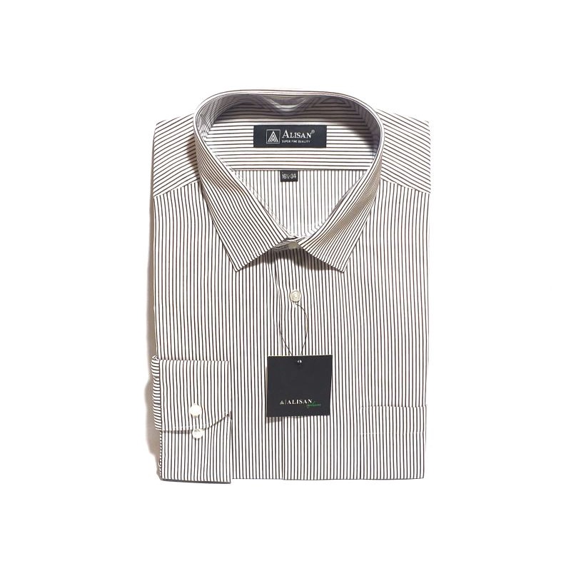 Kemeja Alisan Motif Lengan Panjang Reguler dan Slimfit Spesial size JUMBO 16½-34 / XXL