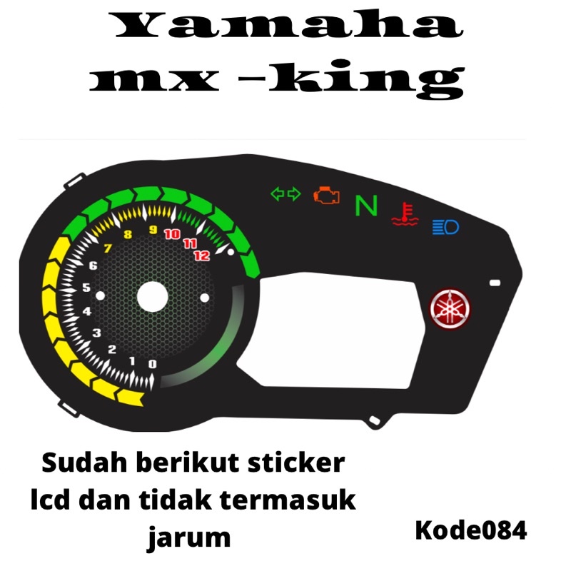 Papan panel Custome speedometer Yamaha MX KING 150