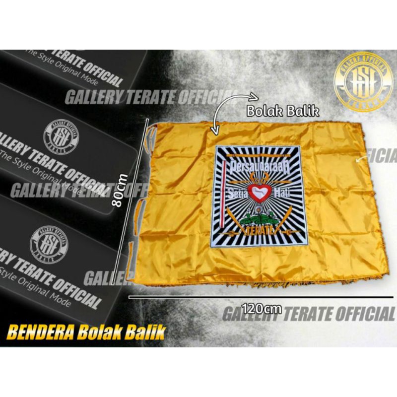 BENDERA PSHT LAMBANG-PANJI PSHT-PANJI LAMBANG PSHT