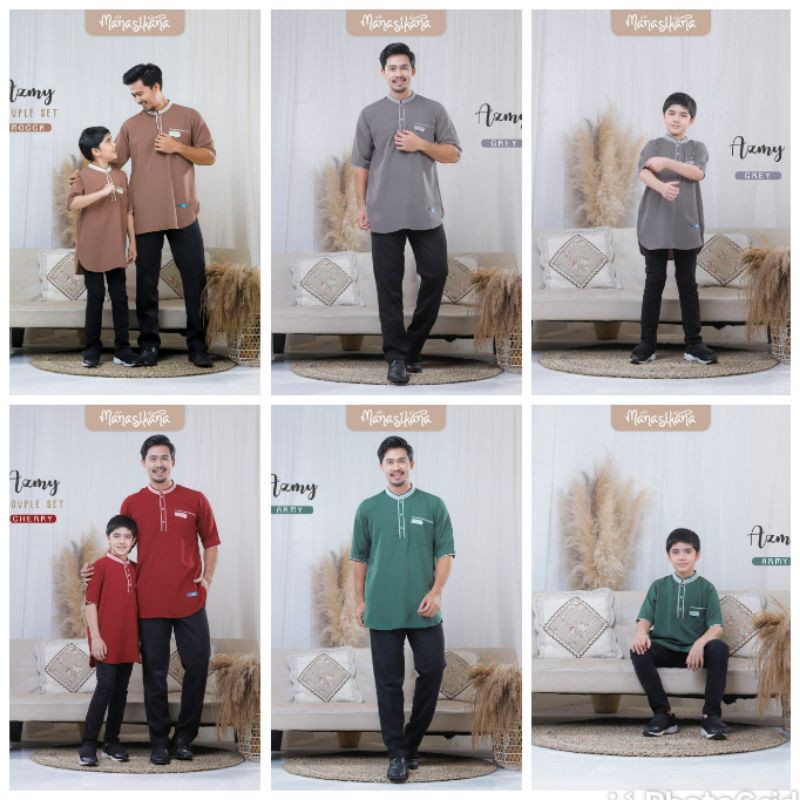 FAMSET AZMY-AZMIYA COUPLE AYAH ANAK BY MANASIKANA